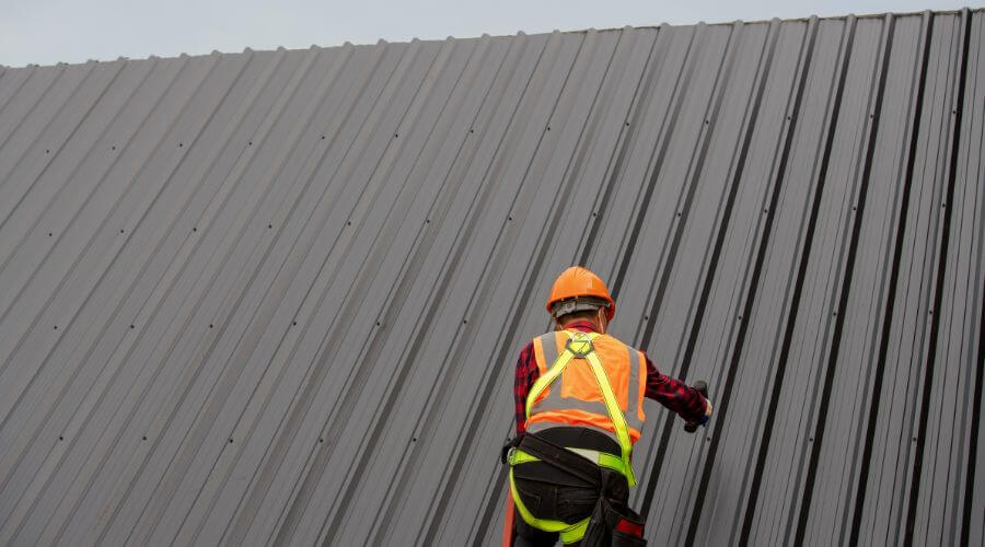 Professional metal roof installation services in Nephi, UT